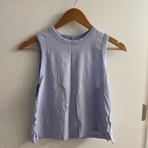 Lululemon classic fit cotton blend tank top